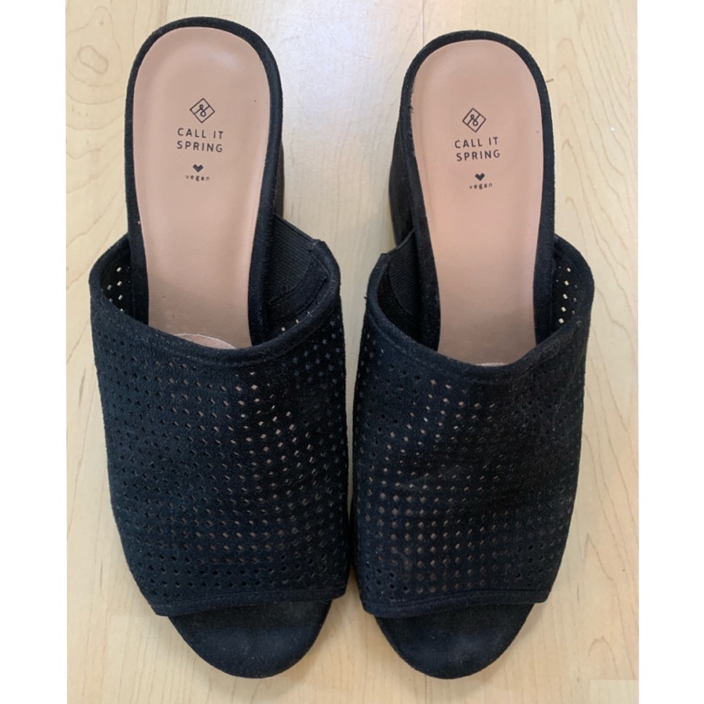 Black mules